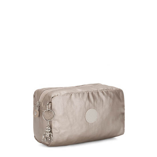 Kipling Gleam Metallic Kese Çanta Bej Rengi | TR 1478WN